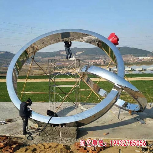 不锈钢商场景观雕塑 漯河不锈钢雕塑景观制作厂